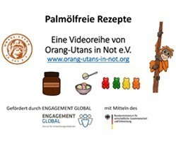Das Einleitungsbild für eine Videoreihe zur eigenen Herstellung palmölfreier Lebensmittel.