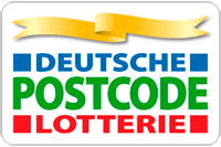 Logo der Postcode Lotterie DT gGmbH.