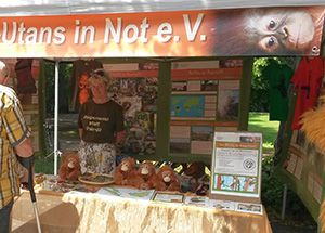 Unser Infostand auf der Ökofete.