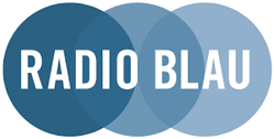 Logo von Radio Blau.
