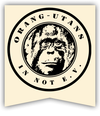 Vereinslogo des Orang-Utans in Not e.V.