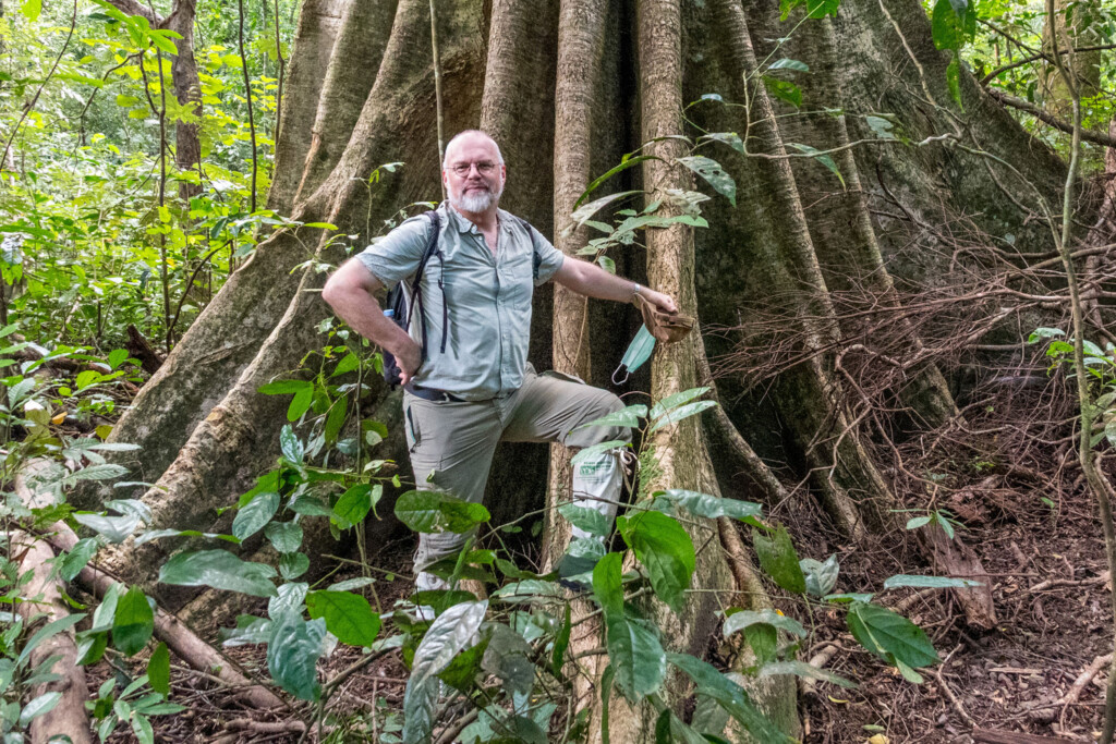 Sebastian Schorr im Jantho Nature Reserve auf Sumatra.